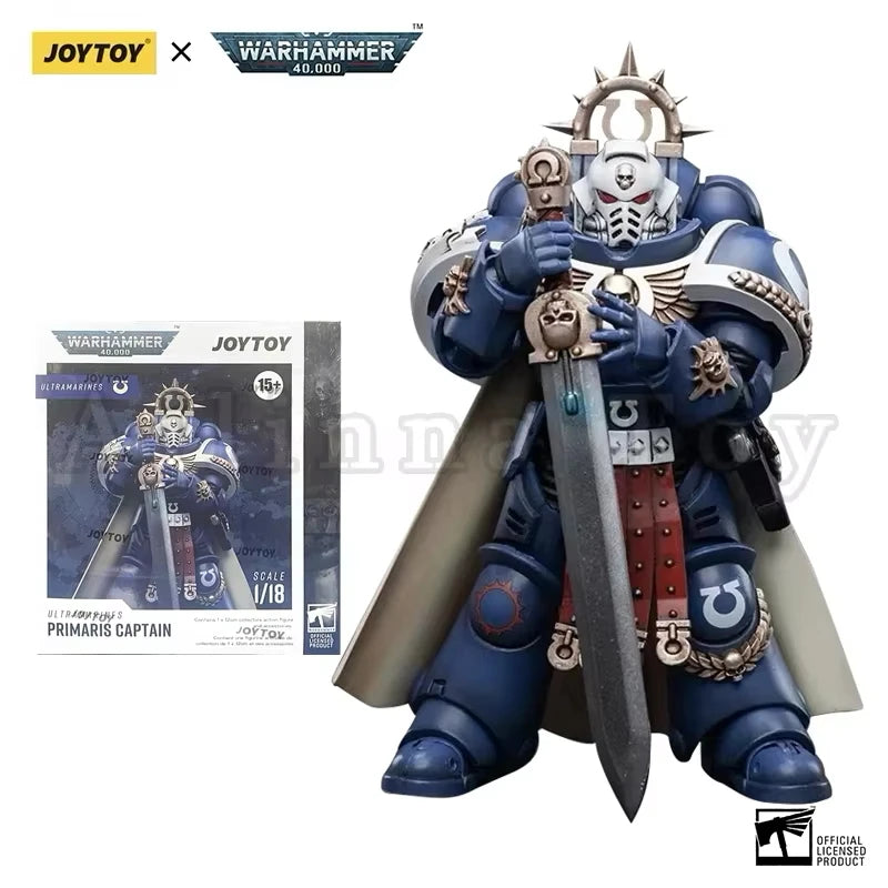 JOYTOY 1/18 Action Figure The Horus Heresy 40K New Ultra Squads & Mechas Lieutenant Titus Anime Military Model