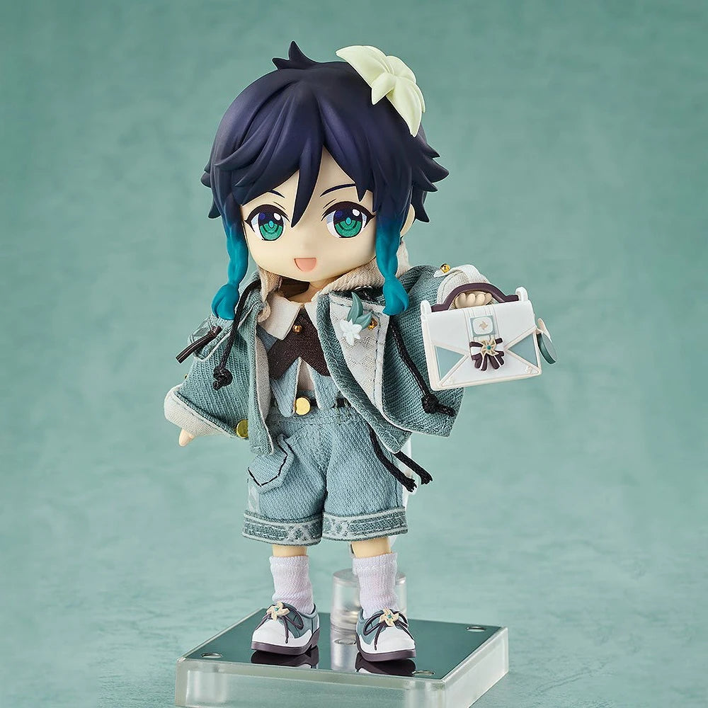 100% Original Good Smile Company Nendoroid Doll Genshin Impact Venti Blue Ballad Ver. Anime Figure Action Figure Birthday Gift