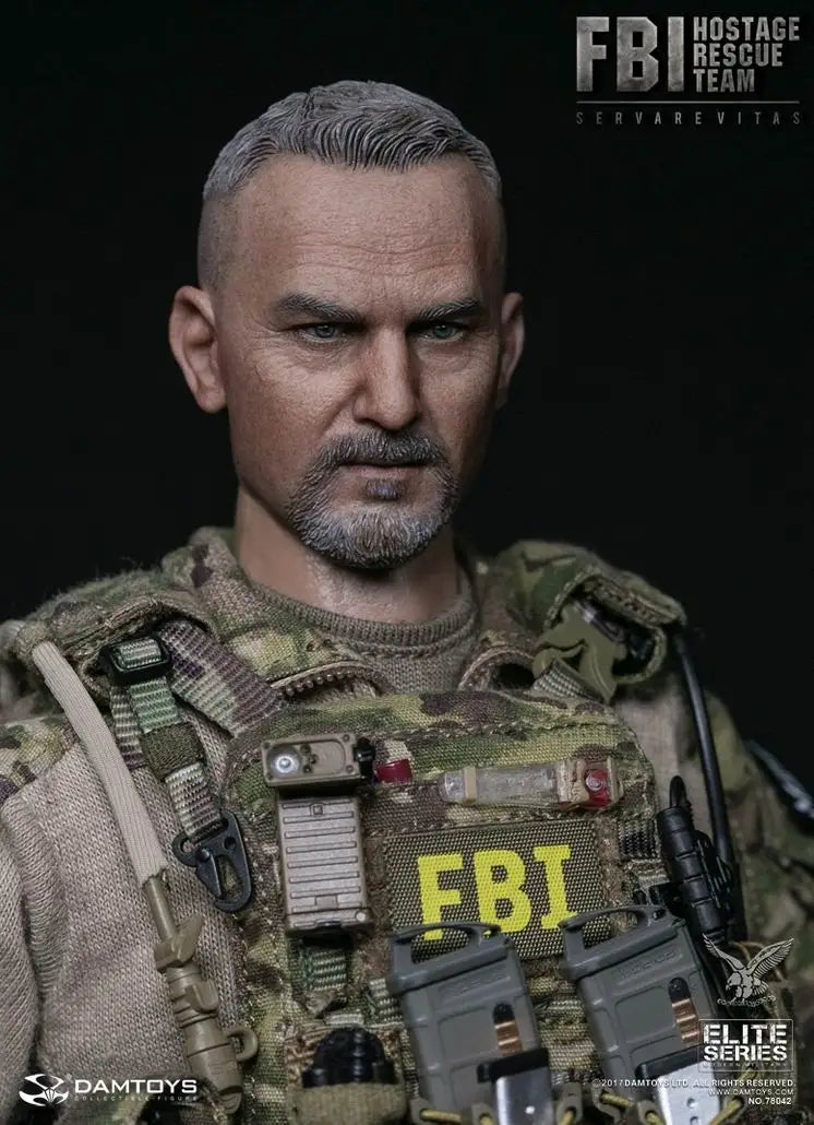 DAMTOYS DAM 78042 1/6 HRT Detective Toys Model 12" Full Set Moveable Action Figures For Fans Collect