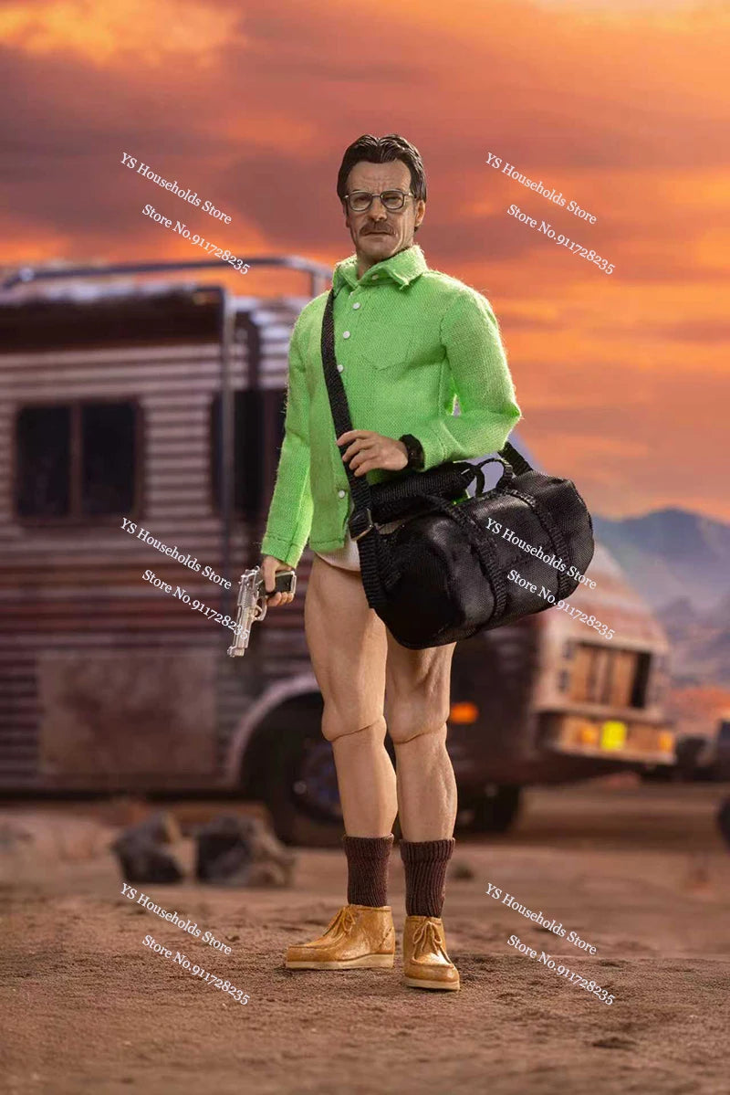 Manipple Studio M087 1/12 Breaking Bad Old White Cloth Action Figure I Am The One Who Knocks Scene Ornament 6inch Soldier Model