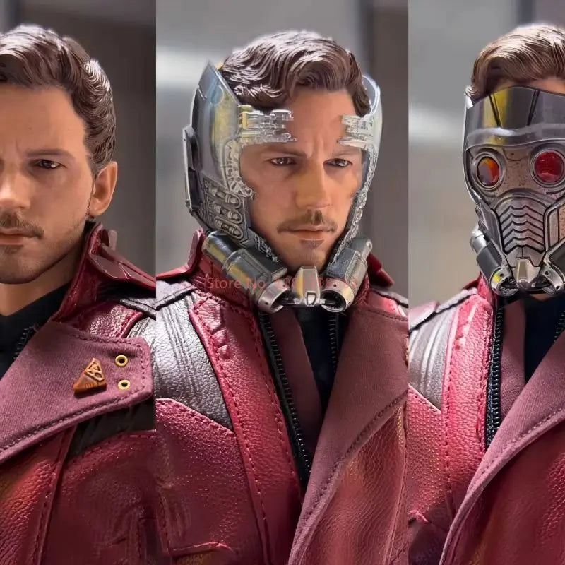 Hot Original Hottoys HT MMS539 Marvel Avengers 3 Infinity War Star Lord 3.0 Cartoon Action Figure Model Toys Desktop  Collection