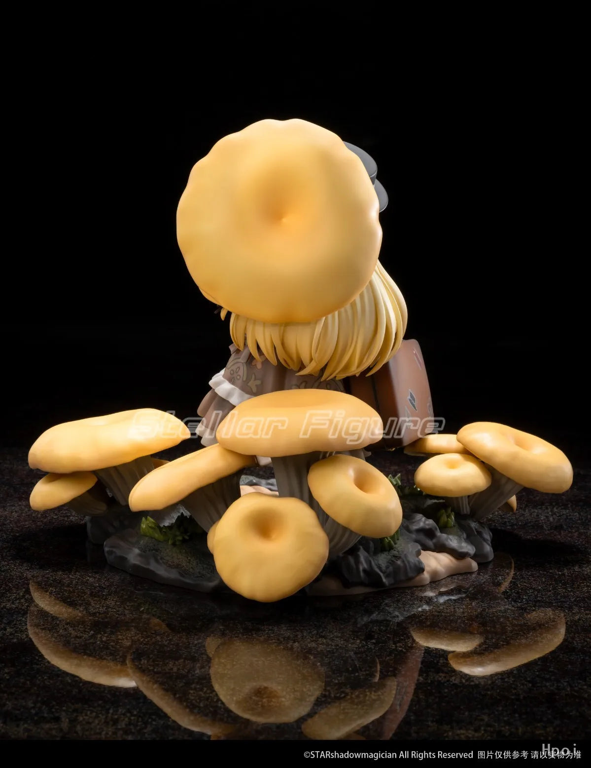 【SF】In Stock Reverse Studio Mushroom Girl Series·No.3·Golden Top Side Ears 1/1 Scale Figures Model Original Collection