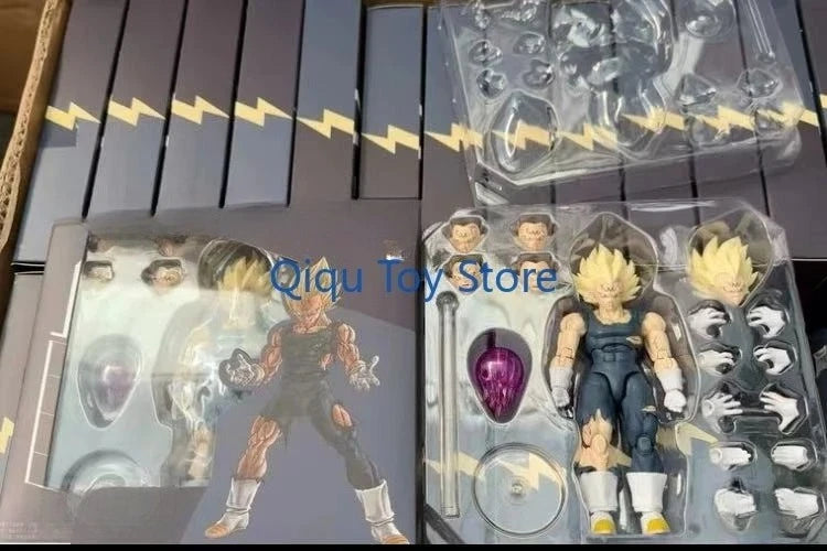 Black hole TK co-branded battle damage vegeta 3.0 demon vegeta shf proportion repair version + black battle damage