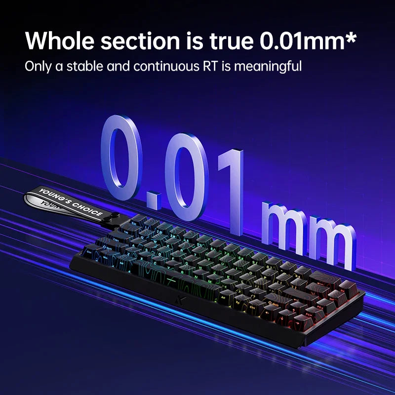 MCHOSE ACE60 Pro ACE68 Esports Wired Mechanical Keyboard Magnetic Switch Hot Swap Customized Gaming Keyboard Pc Gamer Accessorie