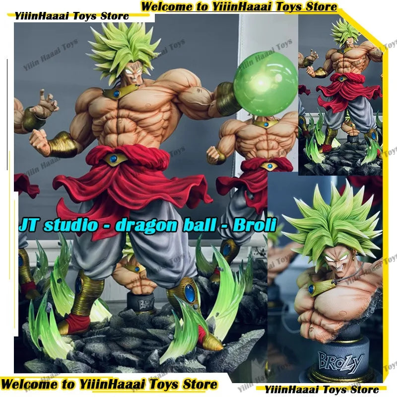 JT Studio Toys Broli Anime Figures Dragon Ball Super Saiyan Figure 54CM PVC Statue Desk Room Collection Model Pre-sell Gifts
