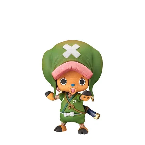 18cm One Piece Anime Figure Luffy Zoro Chopper Nami Action Figure Land of Wano Toys for Kids Gift Collectible Model