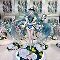 Hatsune Miku Panda Chinese Style Anime Figure Collectible Pretty Girl Desktop Decor Ornament Gift For Anime Fan Model Trendy Toy