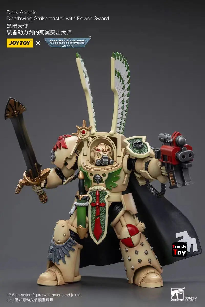 【JOYTOY】Warhammer 40K Dark Angels Deathwing Strikemaster mit Energieschwert 1/18 Actionfigur