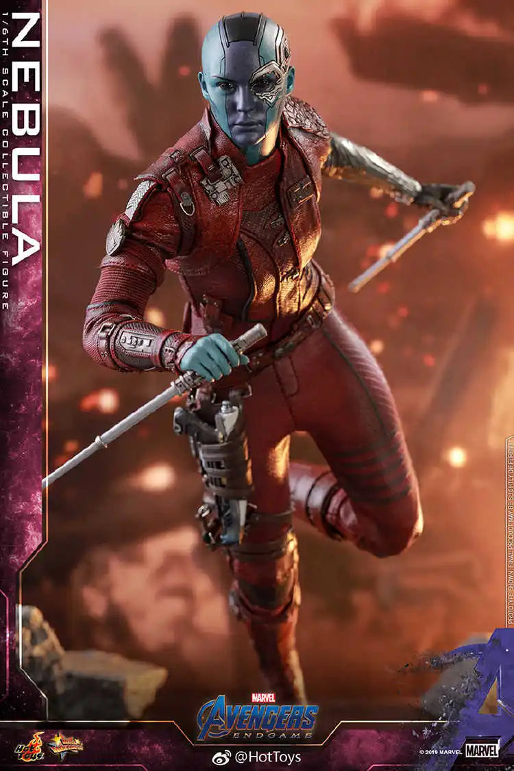 In Stock Hottoys 1/6 Marvel Avengers 4 Endgame Nebula Action Figure Model Hobby Collectible Gift Toy Ht Mms534 Action Figure Toy