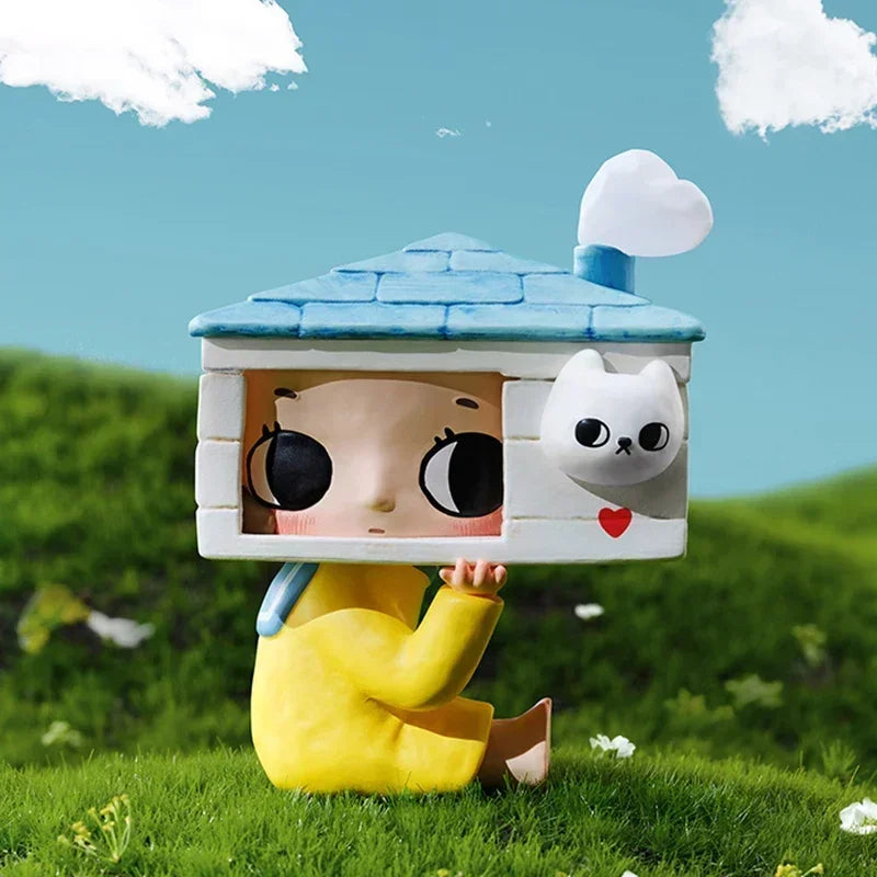 POP MART Nyota Growing Up By Your Way Serie Blindbox Spielzeug Kawaii Anime Actionfigur Überraschungs-Mystery-Box Puppen Mädchen Geschenk