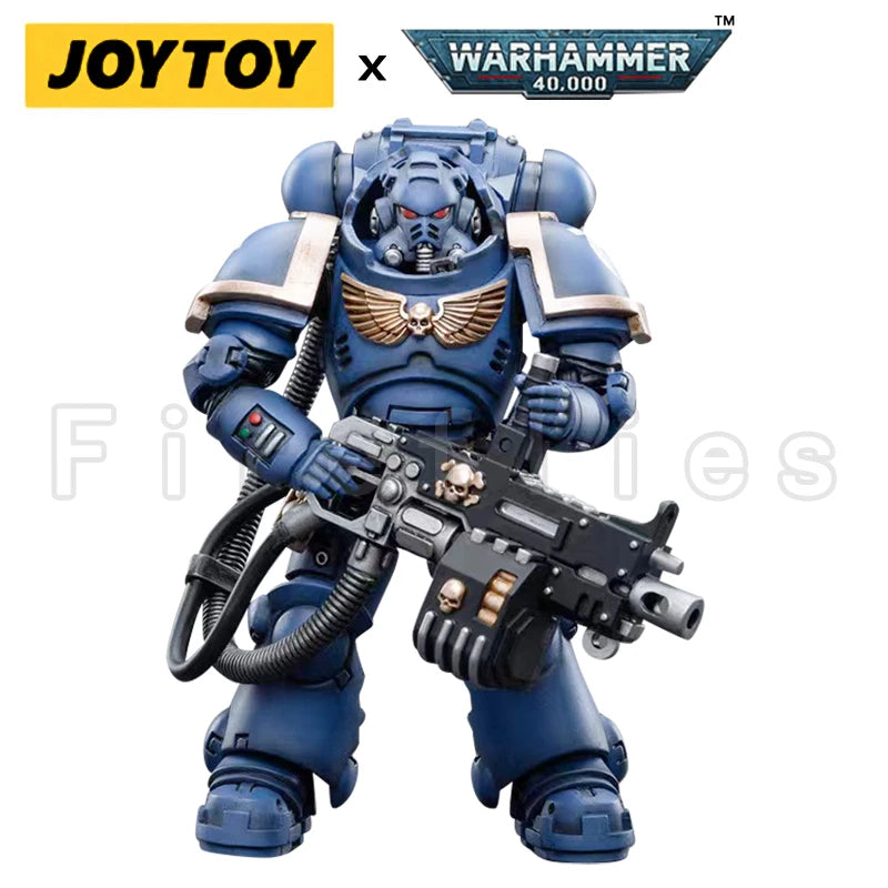 1/18 JOYTOY Action Figure (3PCS/SET) 40K Heavy Intercessor Anime Collection Model Toy Free Shipping