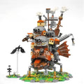 MOC New Classical Mobile Castle Building Blocks Set For Howled-Movinged Animated House Bricks Model Toy Children Birthday Gifts