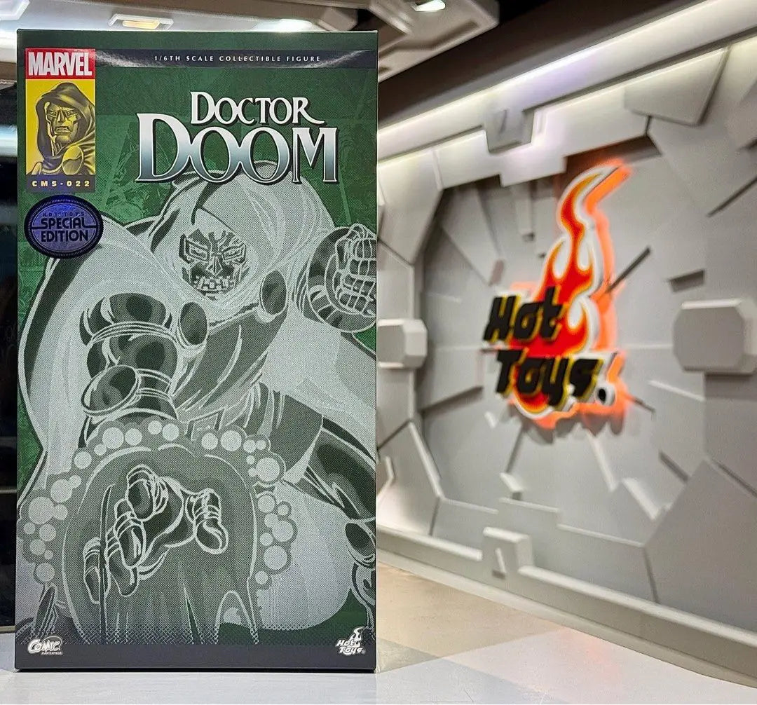 Original Hot Toys HT CMS022B CMS022 Comics Doctor Doom 1/6 in Stock Anime Action Collection Figures Model Toys