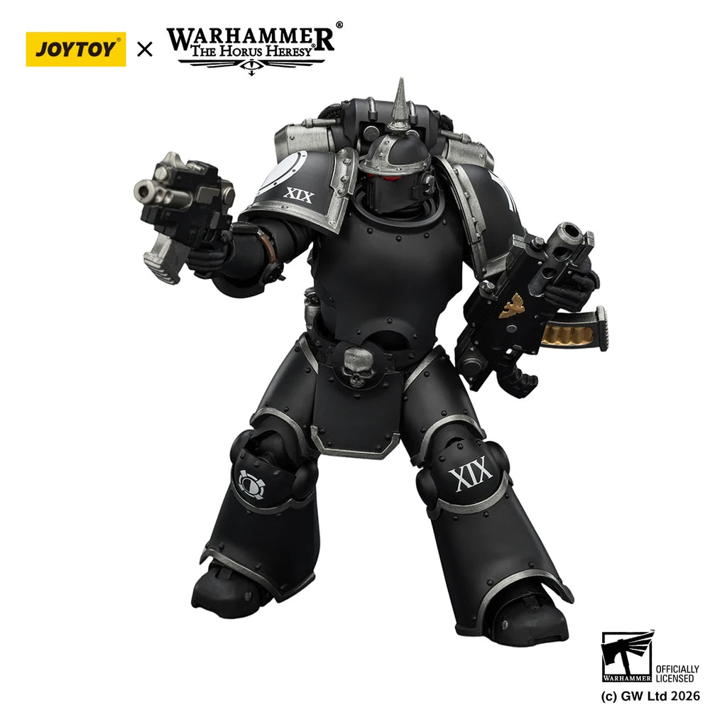 JOYTOY Warhammer "The Horus Heresy" 1/18 Action Figures Raven Guard Corvus Corax, Primarch of the XIX Legion Raven Guard