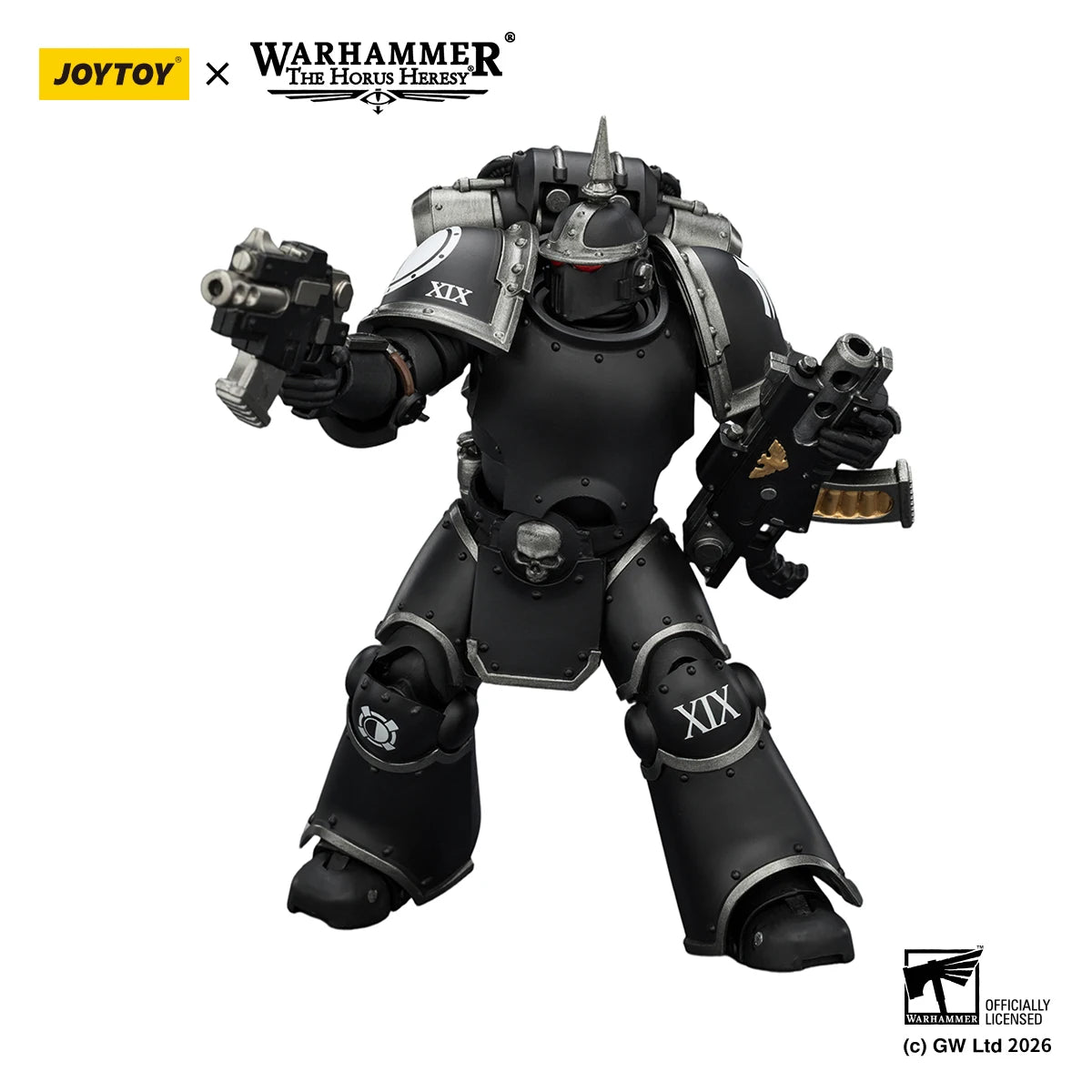 JOYTOY Warhammer "The Horus Heresy" 1/18 Action Figures Raven Guard Corvus Corax, Primarch of the XIX Legion Raven Guard