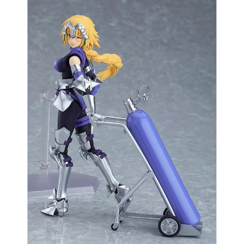 GSC Original FIGMA Jeanne D'Arc Racing Girl Ver. Anime Action Figures Toys for Boys Christmas Gift Collectible Model Ornaments