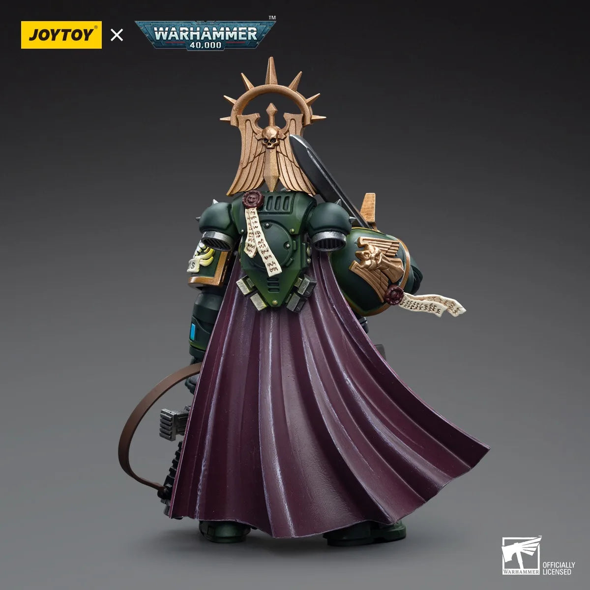 【На склад】 JOYTOY Warhammer 40K 1/18 Екшън фигурка Dark Angels Master Lazarus Модел играчка момче подаръци 3.75 инча