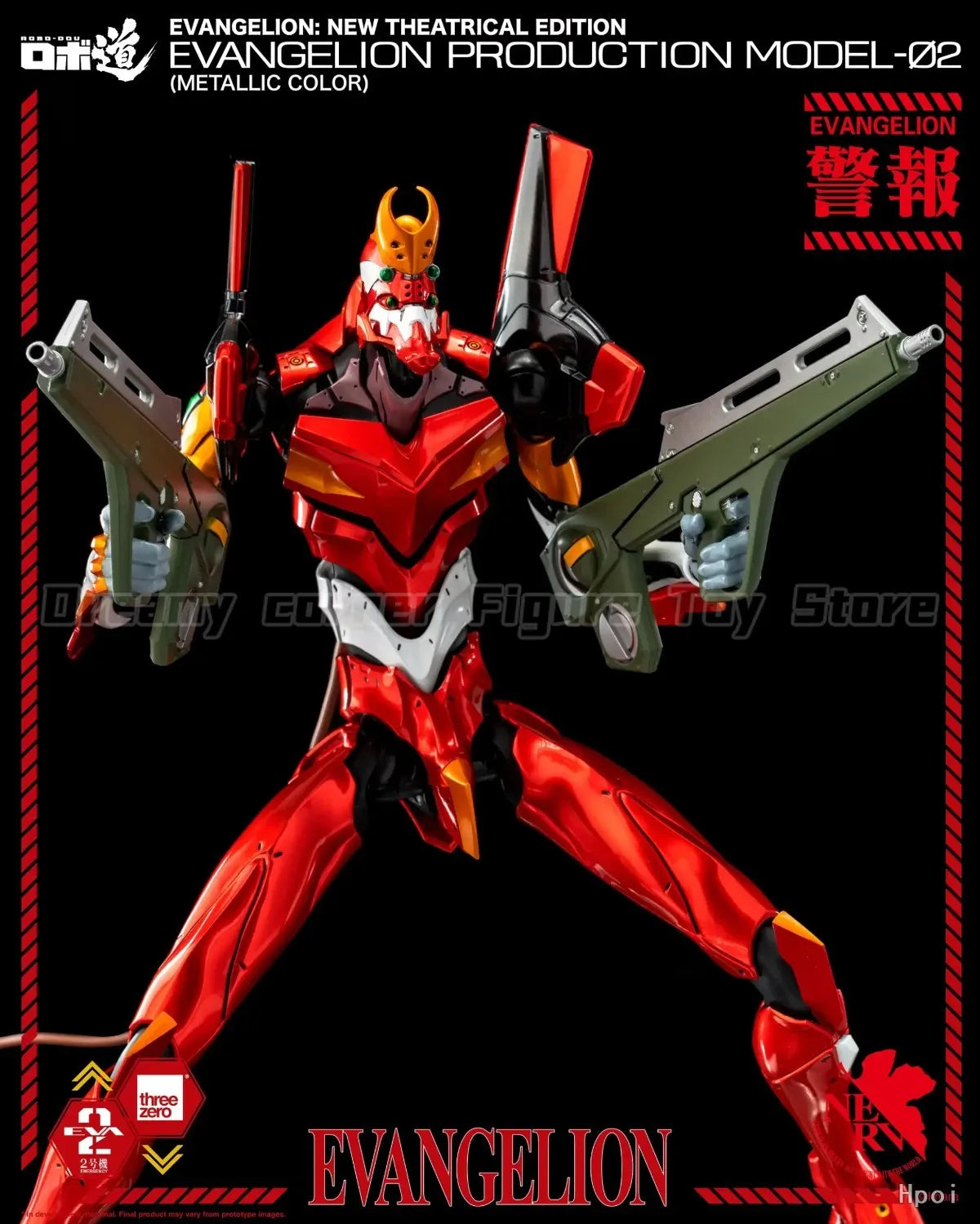 【In Stock】Threezero ROBO-DOU EVA Production Model-02 Metallic Color Mecha Collection Toy Model