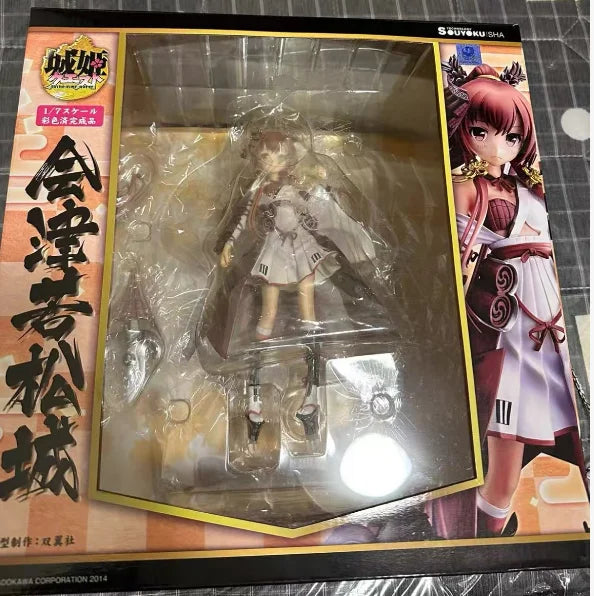 【FS】 In stock WINGS INC. Shuangjisha Castle Hime Quest Aizuwakamatsu Castle Scale 1/7 Figures Models Toys Gifts