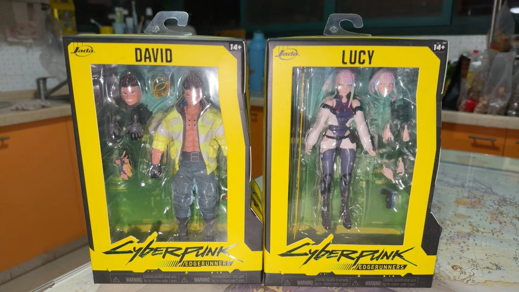 TYCTOYS In Stock Original Jada Toys Cyberpunk: Edgerunners 2077 David Action Figure Lucy Movable Doll Children Toys Gift