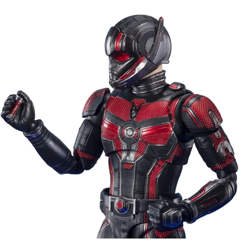 In Stock Original Bandai SHF Ant Man and the Wasp Quantum of Madness Action Figure AnimationToy Gift Model Collector Anime Hobby