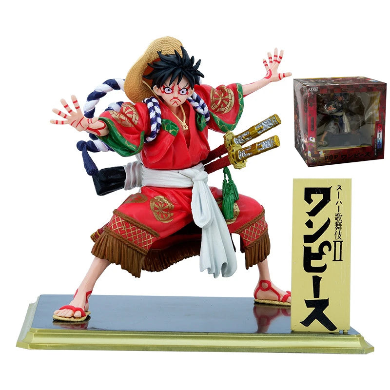 One Piece GK Anime Figur Modell Gear 4 Monkey D Luffy Actionfigur 24 cm Höhe Statue Sammlung Spielzeugpuppe Figma