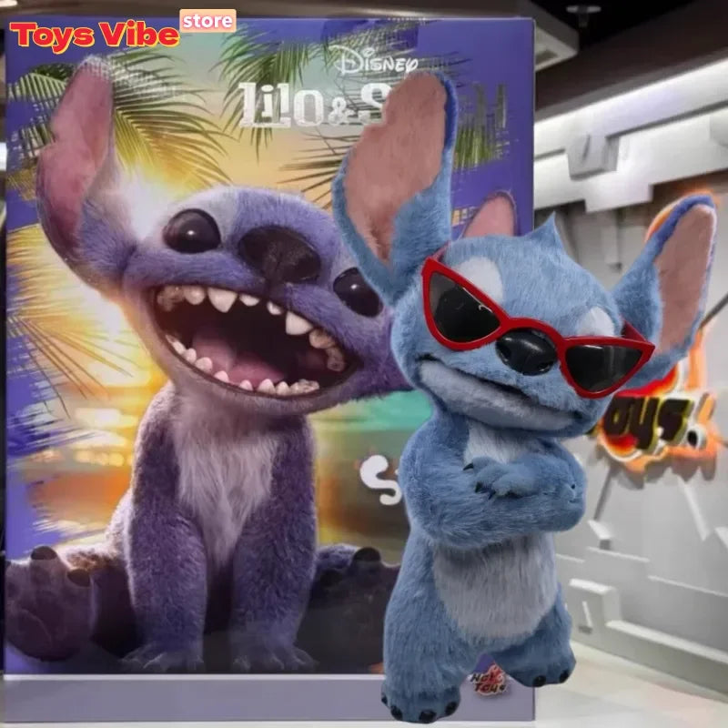In Stock Original Hottoys Ht 1/6 Mms815 Lilo & Stitch Action Figures 39cm Anime Collectible Model Ornaments Holiday Gifts Toys