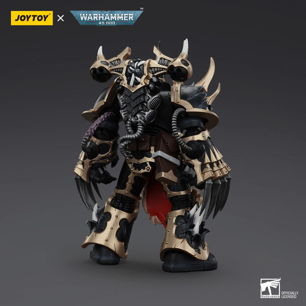 JOYTOY Warhammer 40K Chaos Space Marines Black Legion Chosen With Lightning Claws Action Figures Collection Original Decoration