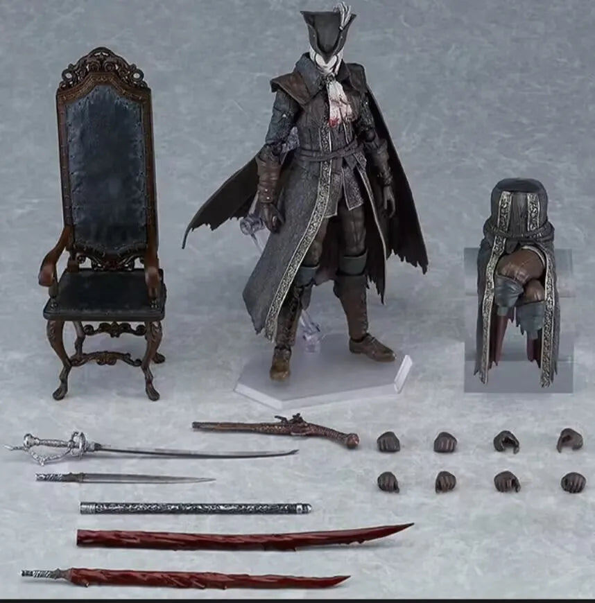 Bloodborne Lady Maria of the Astral Clocktower Action Figure Posable Model with Rakuyo Weapons Collector's Edition Gift