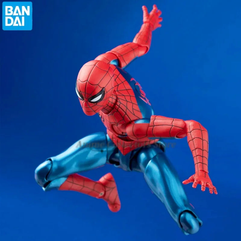 Original SH Figuarts SHF Spider Man 2099 Spider Man Across The Spider Verse Anime Character Toy Model Ornaments Collection