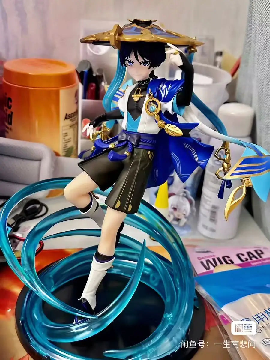 Genshin Impact Figure Genshin Action Figurine Wanderer Scaramouche Game 24cm Model Collectible Ornament Kids Christmas Gift