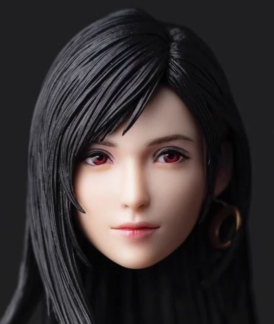 In Stock Original ACG ART Tifa Lockhart 1/6 Head Accessory Part The Goddess Of My Dream Model Fitting