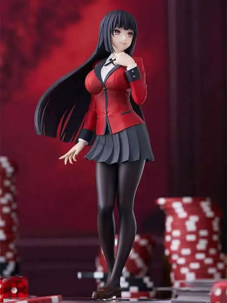 Anime Figur Jabami Yumeko Bewegliche Puppe Modell Spielzeug Geschenk Für Fans Black Beauty Desktop Display Sammlung