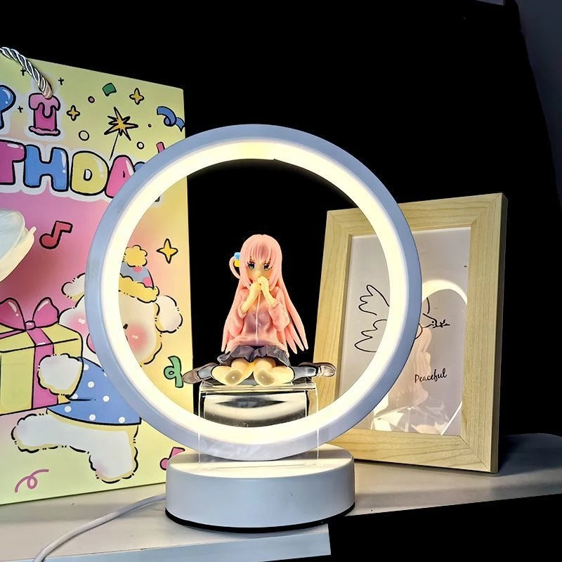 Hatsune Miku anime peripheral creative figure table lamp high-value night light children's birthday gifts desktop ornaments