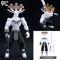 9L 3D-gedruckte One Piece Roronoa Zoro Lucky Dummy, 13 bewegliche Shapeshift-Actionfiguren, Schaufensterpuppen-Spielzeug für Anime-Liebhaber