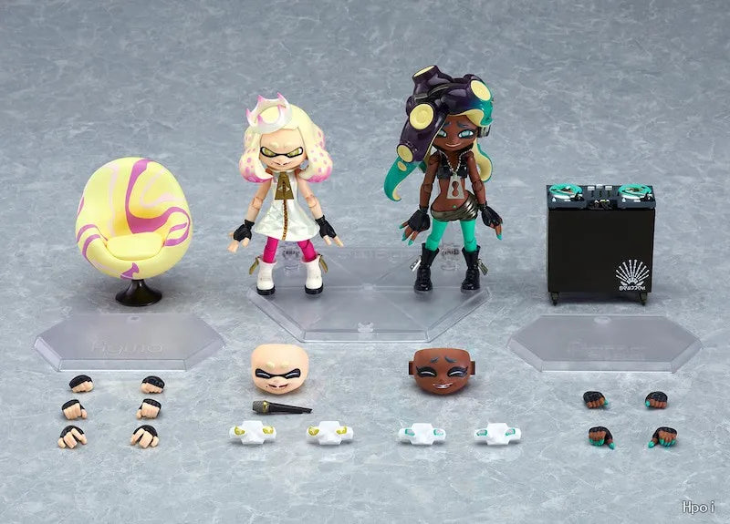 【In Stock】Max Factory figma 507 Splatoon 2 Iida and Hime
