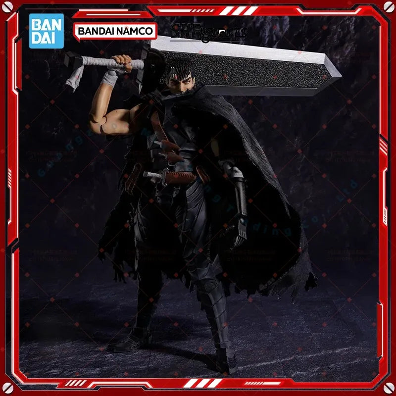 In Stock Original box Bandai S.H.Figurats SHF BERSERK GUTS BERSERKER ARMOR Figure Finished Model Anime Action Toy Gift for kids