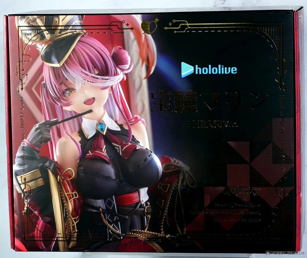Max Factory Hololive Houshou Marine THIRTY Outfit 1/6 Scale Pre-Painted PVC Figure 270mm VTuber Collectible Toy for Fans