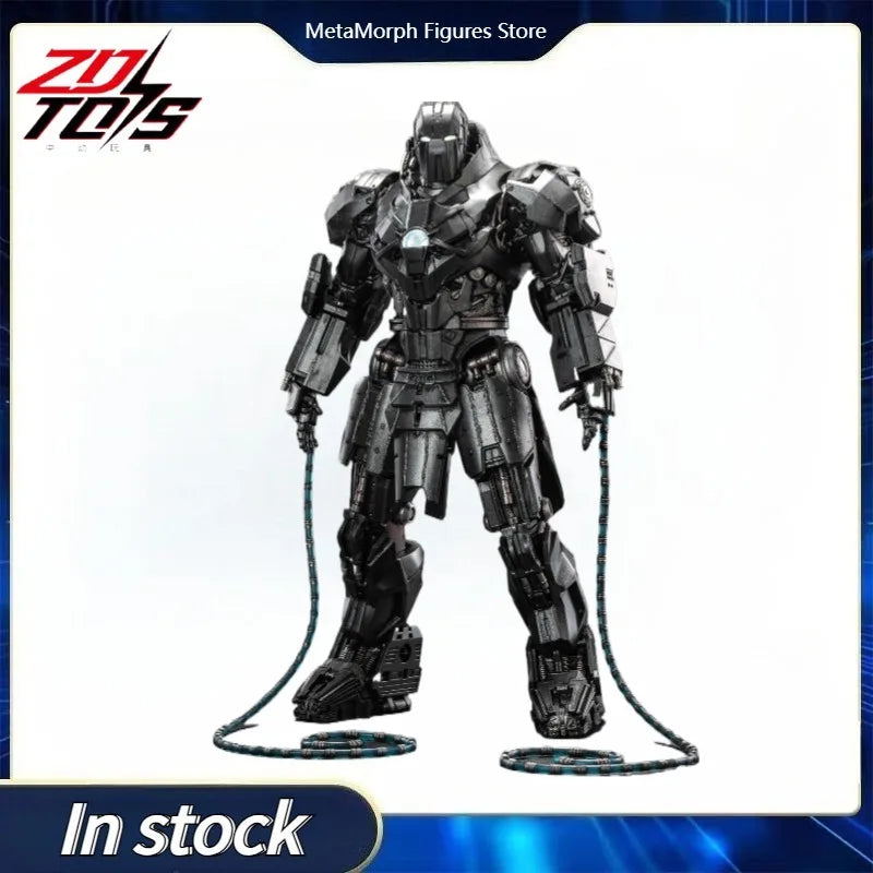 Original ZD TOYS MARVEL Blacklash INFINITY SAGA Iron Man 2 Iron Man Whiplash Anime Figure Toys Model Ornaments