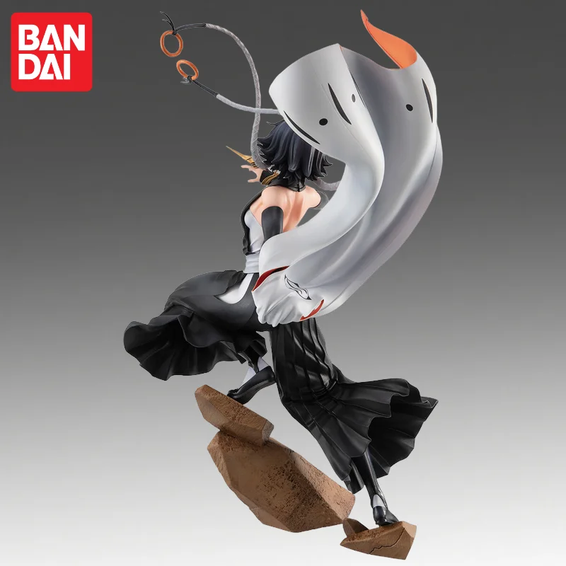 In Stock Bandai Original Megahouse Bleach Soi Fon Action Figure Model Doll Brand New Boxed Anime Characters Toys Model Garage