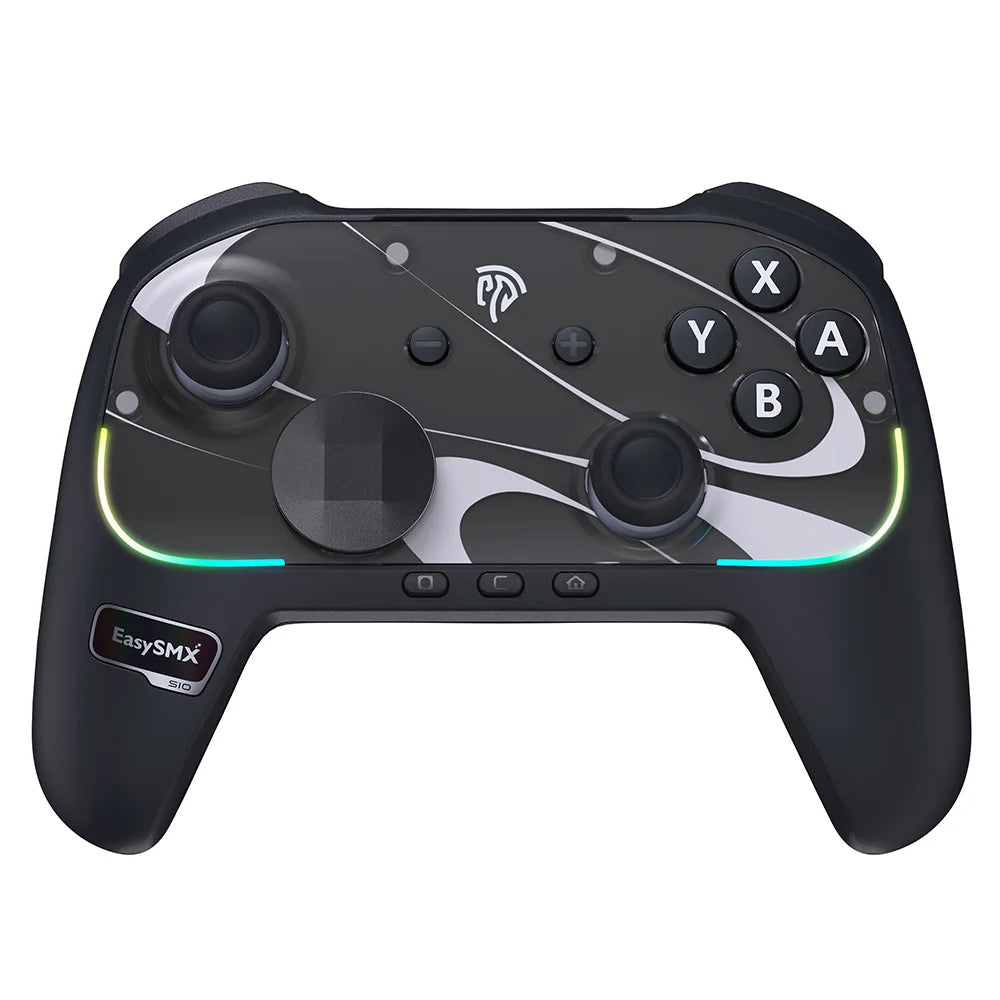 EasySMX S10 Wireless Gamepad TMR Joystick RGB Controller Compatible with Switch 2/PC/Phone/TV/Steam, NFC, Gyro, For Pokemon