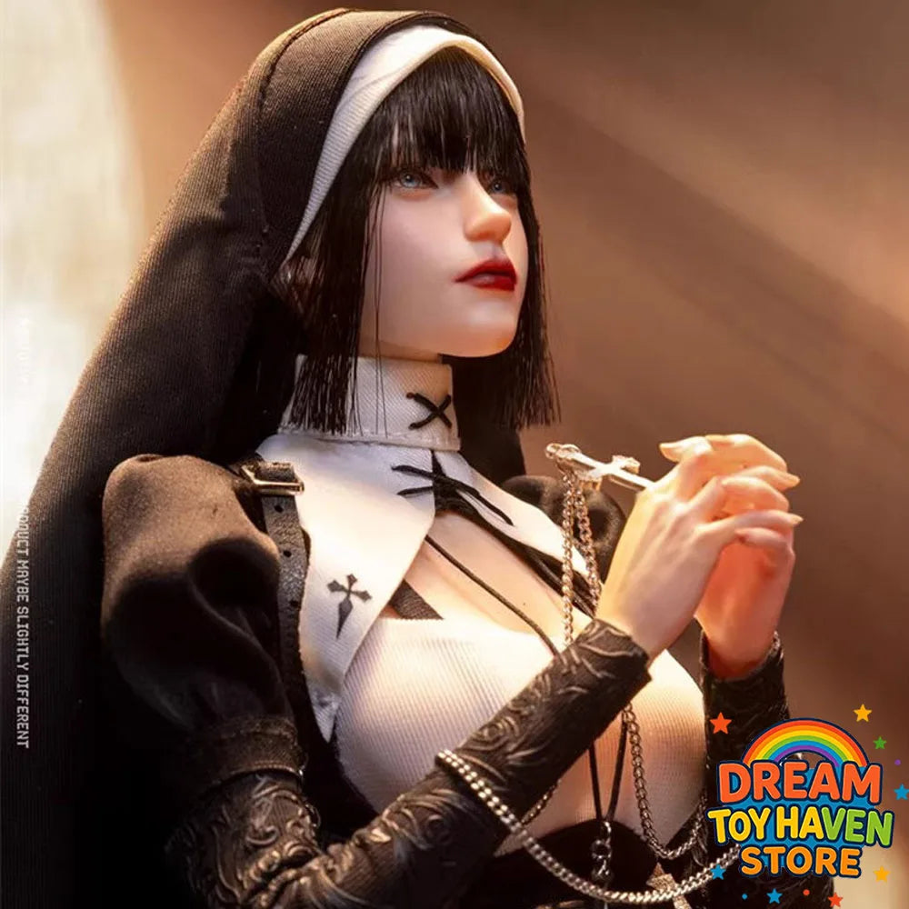1/6 LS2025-02 Scale Women Soldier Devout Nun Sister Sofia Night Redemption Series 12Inch Action Figure Model Collectible Toys