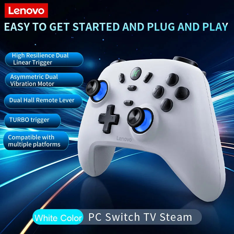 Original Lenovo S07 Controller Switch Joystick Gamepad Wireless Bluetooth Joypad For Switch 2 Leglon Y7000 and Y9000 Computer