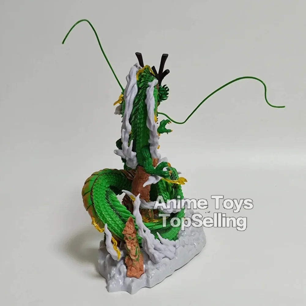 23cm/9.05in Anime Dragon Ball Z Figure Shenron Goku And Shenron Action Figure Model Pvc Statue Doll Collection Toy Gifts