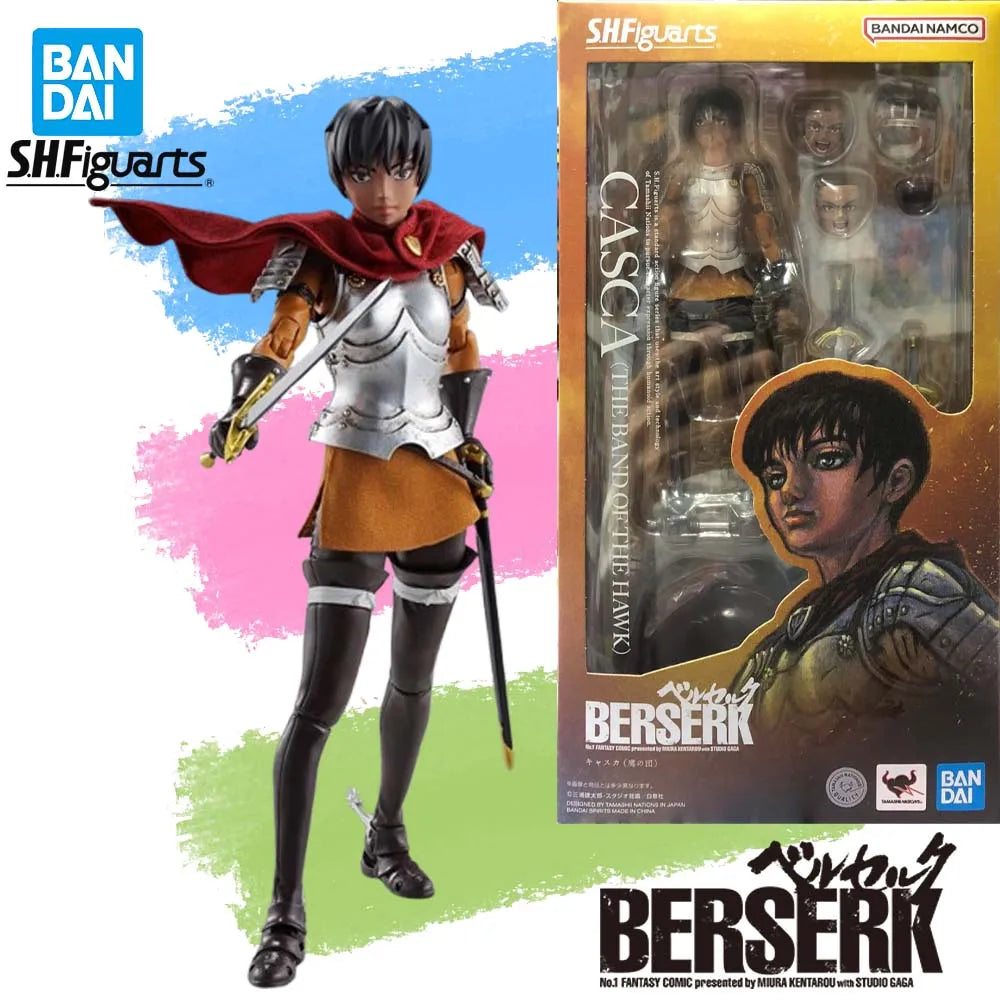 In Stock Genuine BANDAI SHFiguarts The Band of The Hawk Casca Figure Anime Berserk Action Model Toy