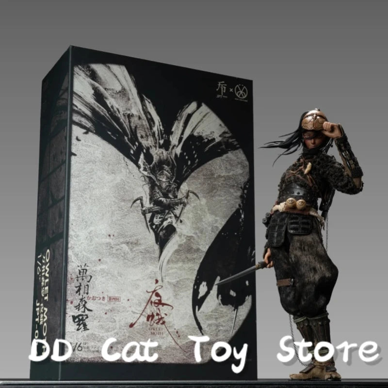In Stock Genuine JPTdesign×POPCOSTUME 1/6 Scale Mugen Rasen Owlet Moth Jpt-016 Ninja Style 12inch Collectible Action Figure