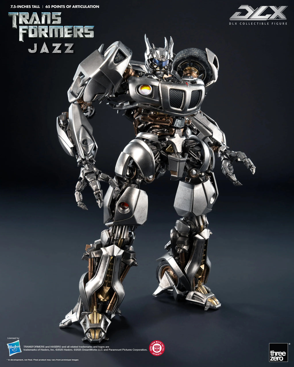 Pre-sale Transformed Toys Threezero 3Z09000W0 DLX Series Jazz Fan Hobbies Action Dolls Toys Collection Gifts