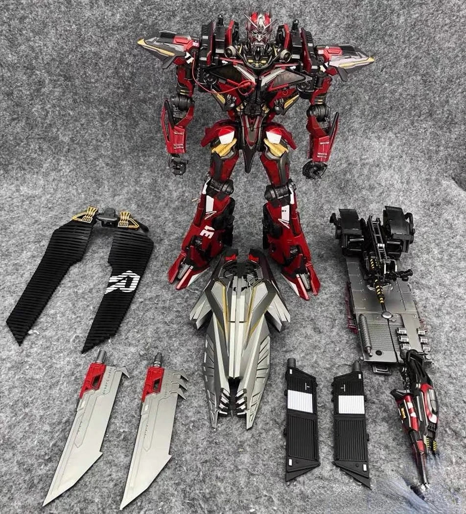 Transformation OV01 OV-01 Sentinel Prime Fire Engine Oversize Movie Serise Alloy Action Figure Robot Collection Model Toy Gifts