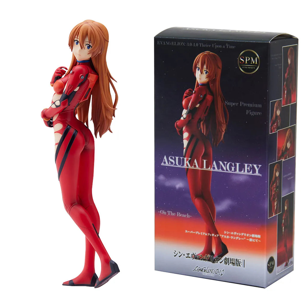 Anime New Theatrical Version Eva Finale Asuka Langley Soryu Seaside Battle Damaged Model Toy Action Figure
