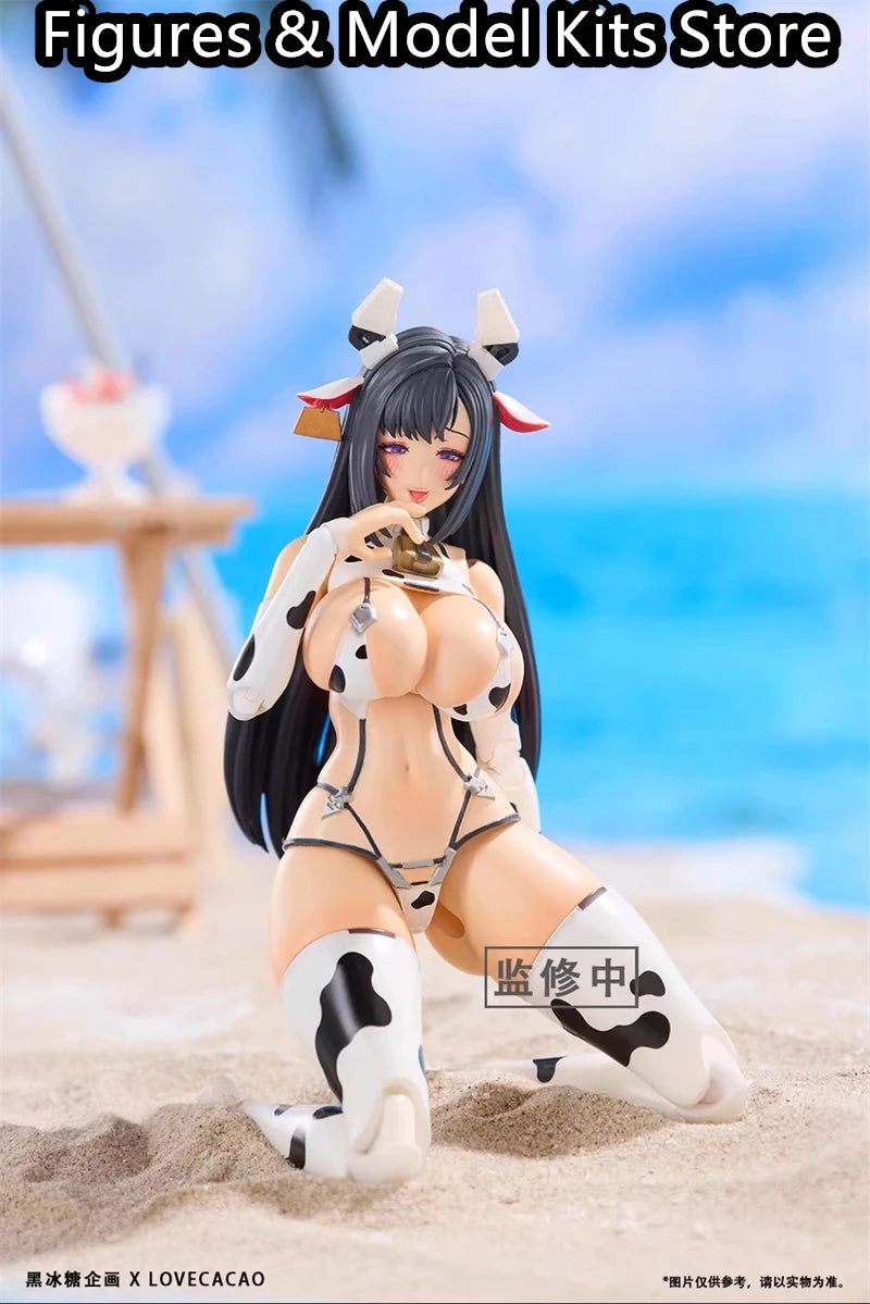 【Pre-Sale】 Black Candy Project Milky White Milk Cow Girl 1/12 Action Model Collectible Figure Toys